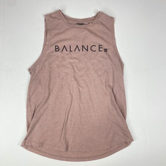 Sweaty Betty Sleeveless Crew Neck Workout Tank Women's Pink Size XS - Picture 2 of 6